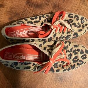 Keds leopard print